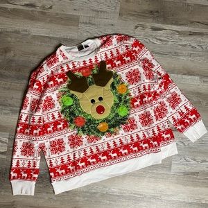Big and Tall Ugly Christmas Sweatshirt